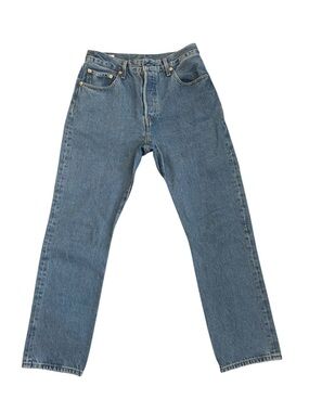 Levi's Straight Leg Blue Denim Jeans